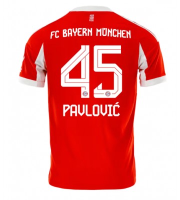 Bayern Munich Aleksandar Pavlovic #45 Replika Hjemmebanetrøje 2025-26 Kortærmet